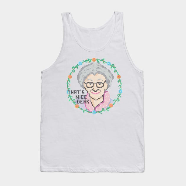 That's Nice Dear Tank Top by BeanePod